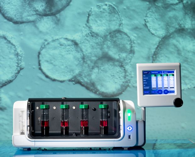 Automatisierter Suspensionsbioreaktor Stammzellanwendung Automatisierter Suspensionsbioreaktor Stammzellanwendung
